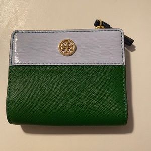 Tory Burch colorblock mini wallet